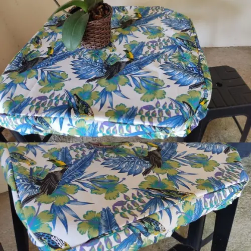 Capa para Mesa em Tecido Impermeável Acquablock