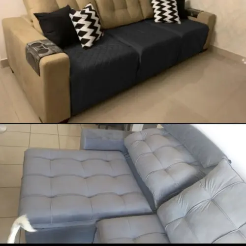 Capas para Assento Sofa em Sarja até 2.60 X1.30