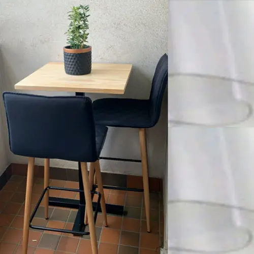 Capas para conjunto mesa e cadeiras bistrô