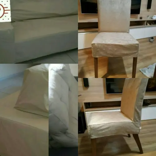 Kit 3 capas cadeira e SOFA INTEIRIÇA