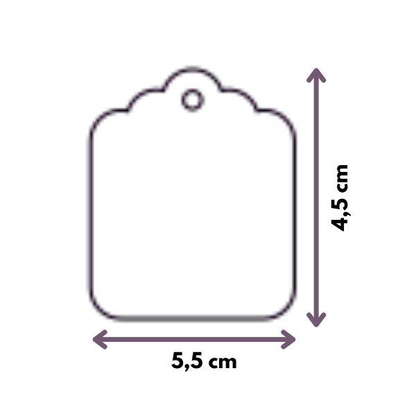 Tag Kraft Personalizada para Lembrancinha Casamento Festa