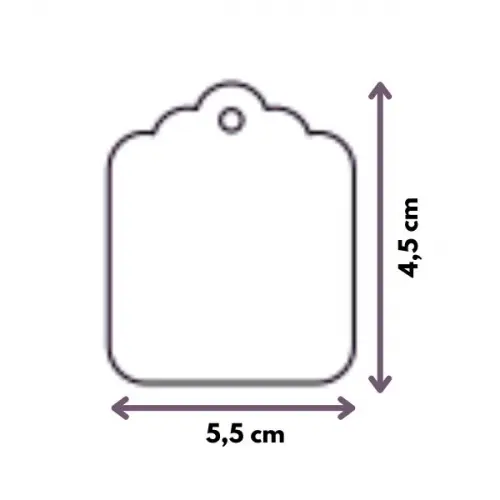 Tag Kraft Personalizada para Lembrancinha Casamento Festa