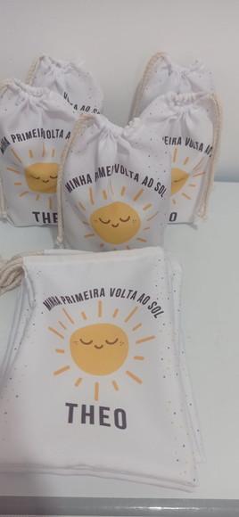Saquinho Surpresa Minha Primeira Volta ao Sol 20x15
