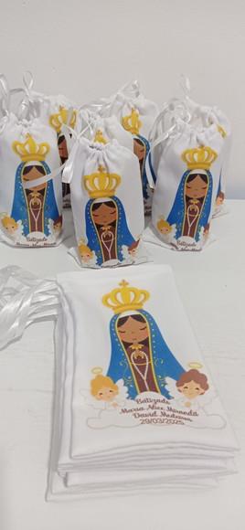 Lembrança de Batismo Igreja Tamanho 10x15 Frente e Verso