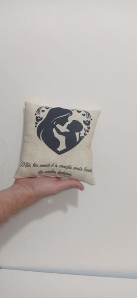 Almofada Personalizada 20x20 Dia das Mães ou Qualquer Tema