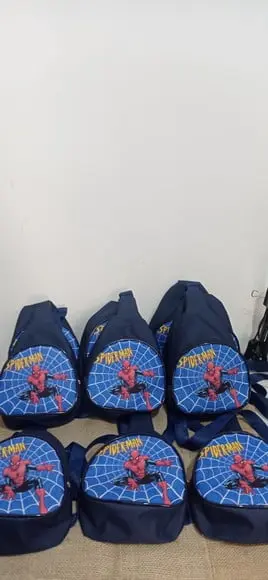 Mochila Transversal Infantil Lembrancinha Aniversário