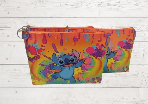 Necessaire Personalizada Tamanho 20x12 Stich