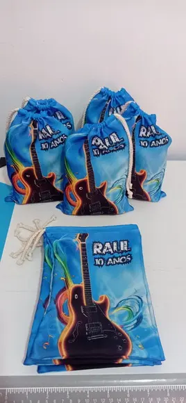 Sacolinha Surpresa Tema Guitarra Musica