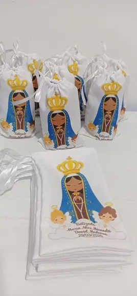 Lembrança de Batismo Igreja Tamanho 10x15 Frente e Verso