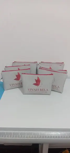 Necessaire Personalizada Tamanho 20x12 Sua Logo ou Marca