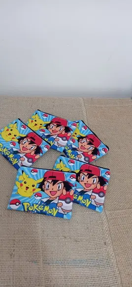Carteirinha Pokemon Tamanho 12x10