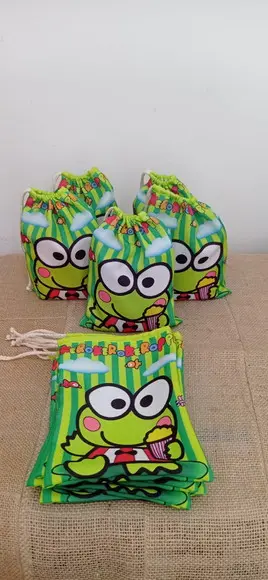 Sacolinha Surpresa em Tecido Keroppi
