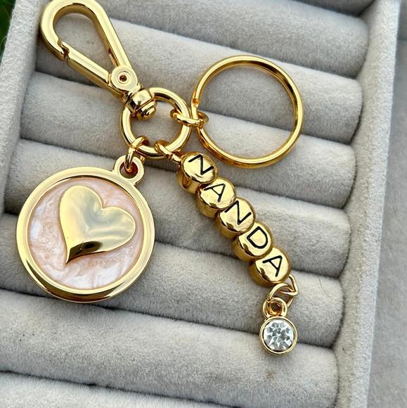 Chaveiro com Nome até 6 Letras Feminino
