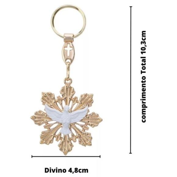 Chaveiro Divino Espírito Santo Religioso