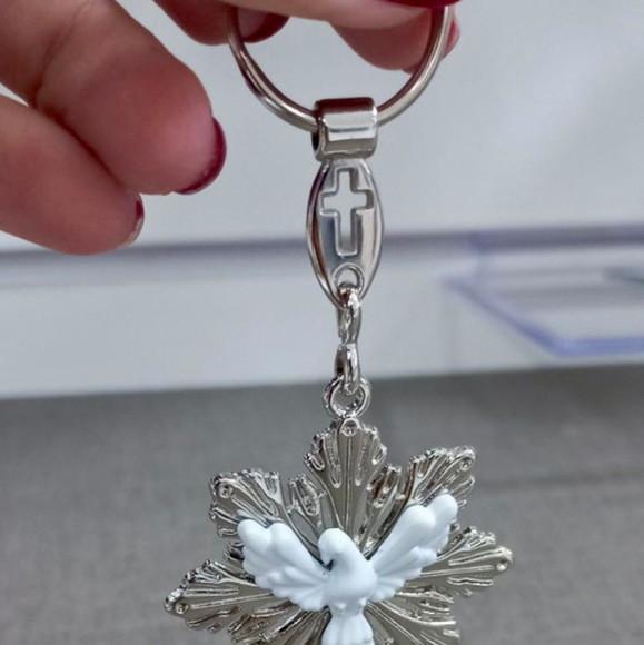 Chaveiro Divino Espírito Santo Religioso