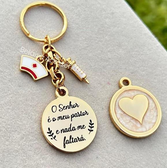 Chaveiro Enfermagem Presente Formatura Personalizado