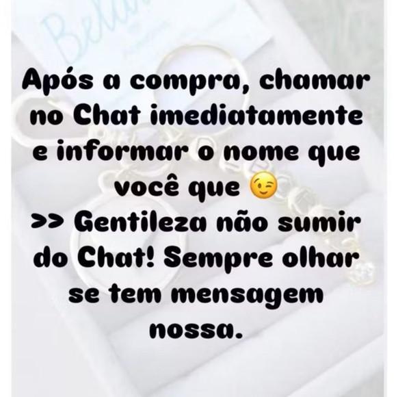 Presente Fisioterapeuta c/ Nome até 6 Letras Feminino