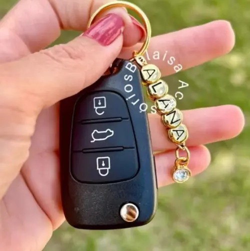 Chaveiro com Nome até 11 Letras Feminino