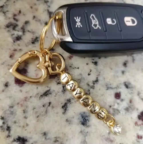 Chaveiro com Nome até 6 Letras Feminino