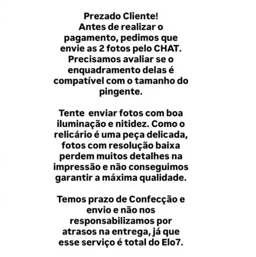 Chaveiro com Relicário de São Bento Foto Grátis Inclusa