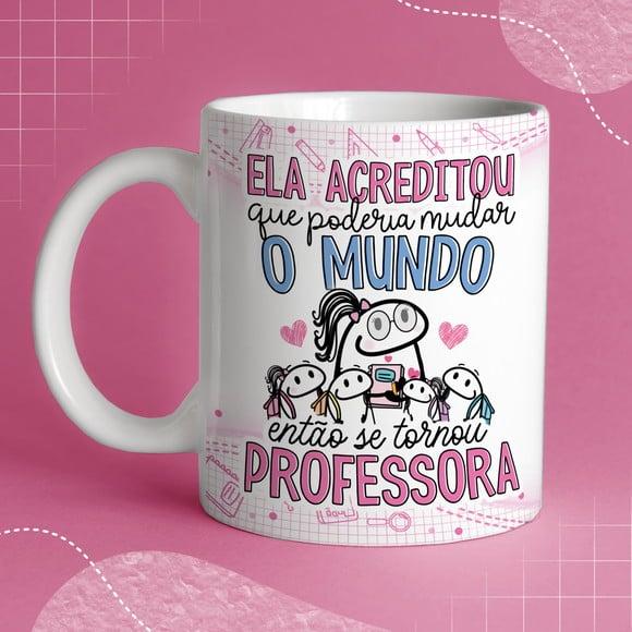 Caneca de Porcelana Dia dos Professores -col.03