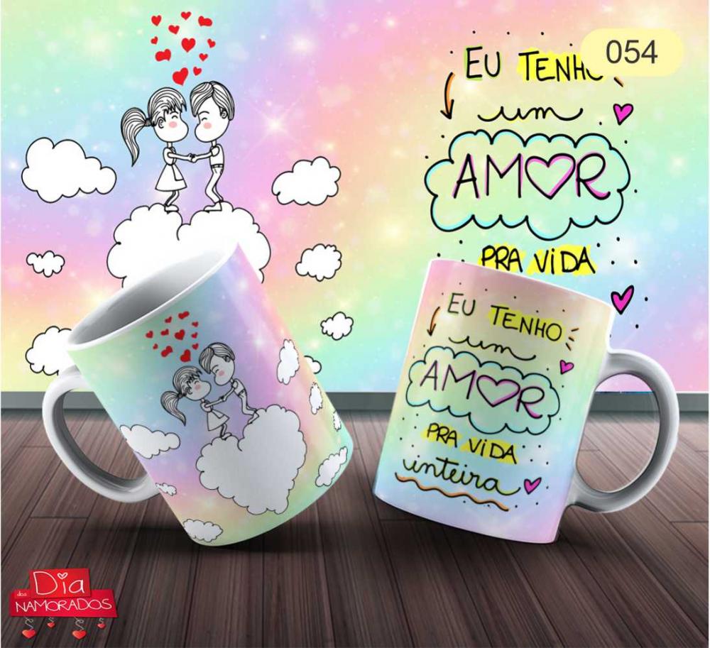 Super Pack Arquivo para Sublimação de Canecas,dia dos Namorados