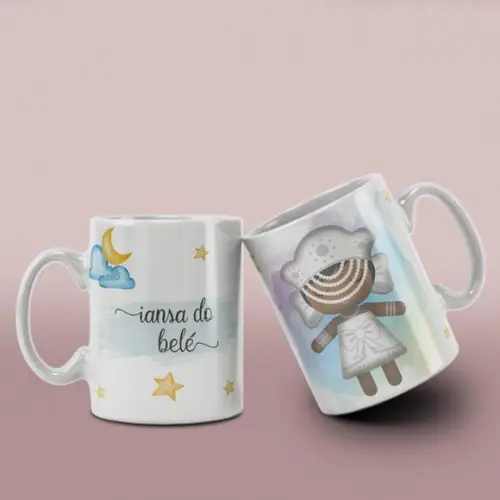 Caneca Religiosa Orixás ? Porcelana /col12 Dv