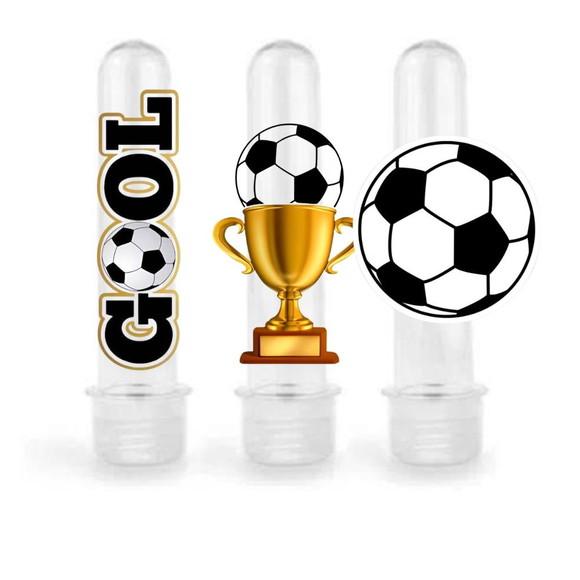 Aplique 8cm para Tubetes Futebol- (para Tubete 13cm)