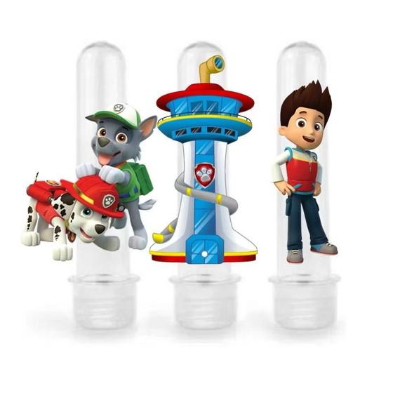 Aplique 8cm para Tubetes Patrulha Canina p/ Tubete de 13cm