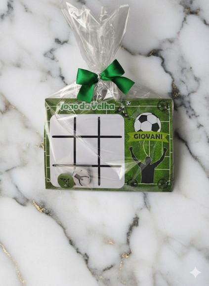 Jogo da Velha Personalizado Futebol Lembrancinha