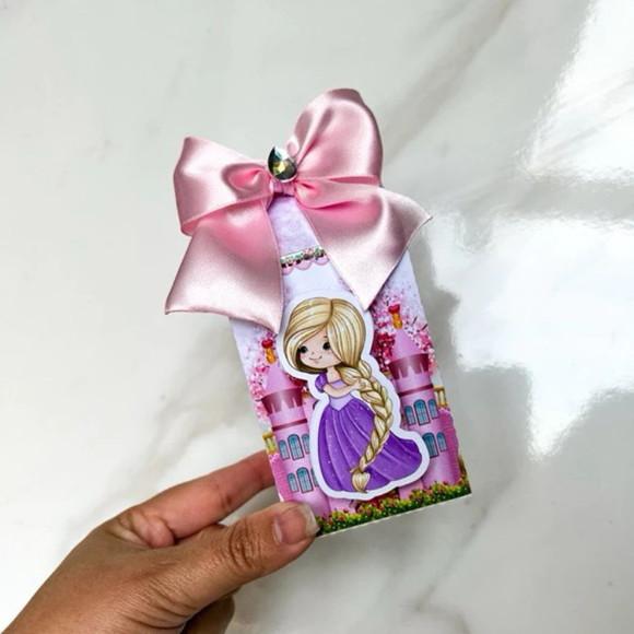 Kit 20 Caixas Lembrancinha Personalizada Princesas Semi Luxo