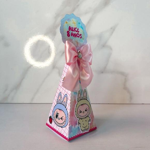 Kit 20 Caixas Lembrancinhas Personalizadas Labubu