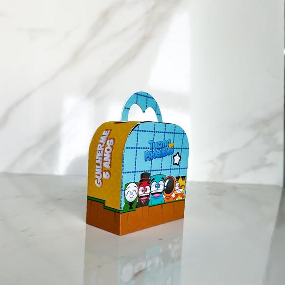 Kit 20 Caixas Personalizadas Turma do Problems Básicas