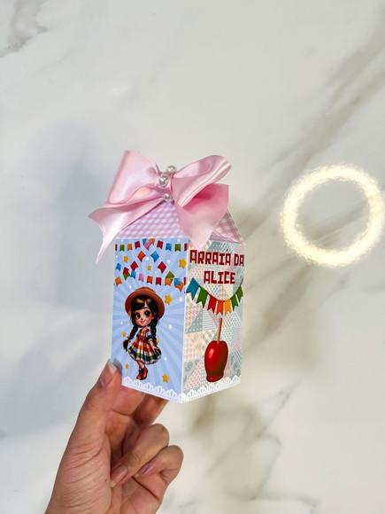 Kit 20 Personalizados Festa Junina Arraial Charraiá Menina