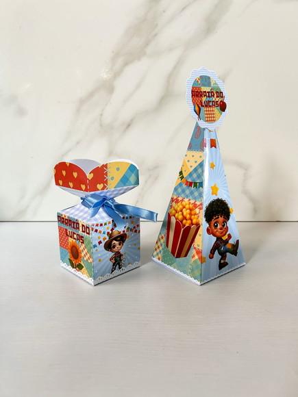 Kit 20 Personalizados Festa Junina Arraial Charraiá Menino