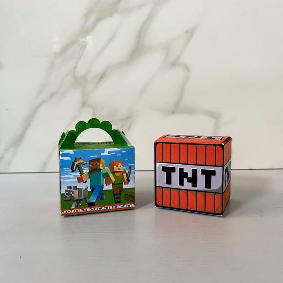 Kit 25 Caixas Personalizadas Minecraft Básicas