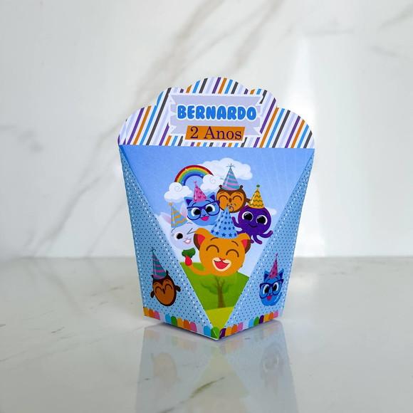 Kit 30 Caixas Personalizadas Bolofofos Menino Básicas