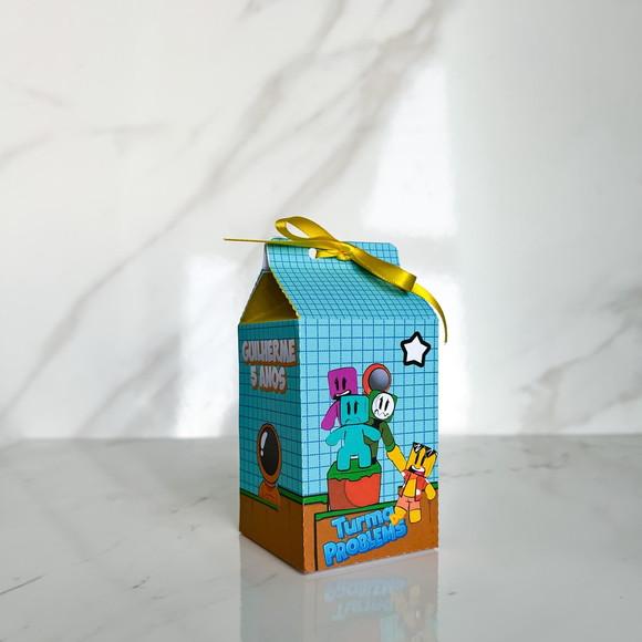 Kit 40 Caixas Personalizadas Turma do Problems Básicas