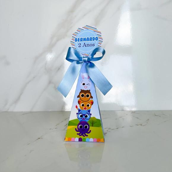 Kit 50 Caixas Personalizadas Bolofofos Menino Básicas