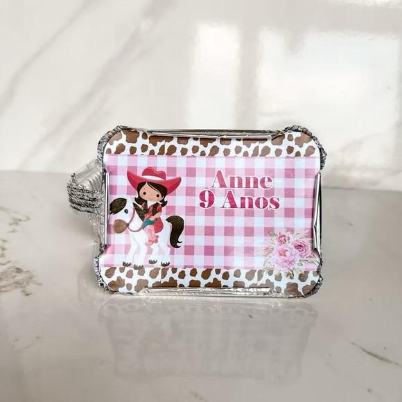 Marmitinha Boiadeira Cowgirls Personalizada 220g