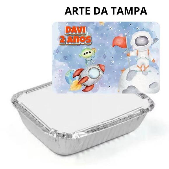 Marmitinha Astronauta Personalizada - 200g