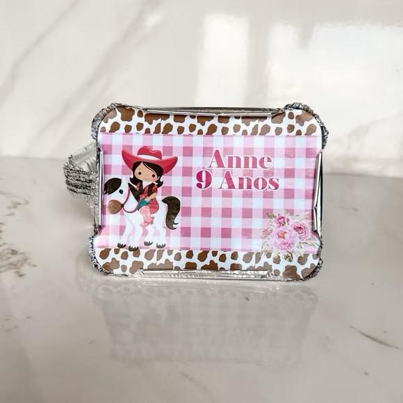 Marmitinha Boiadeira Cowgirls Personalizada 220g