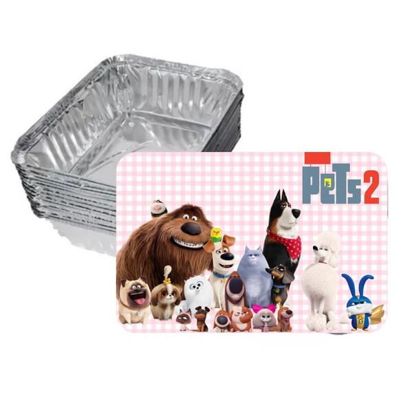 Marmitinha Pets o Mundo Secreto dos Bichos Personalizada220g