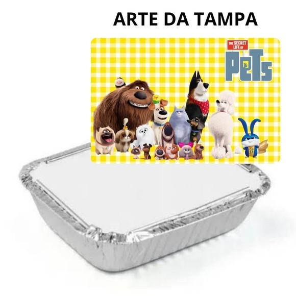 Marmitinha Pets o Mundo Secreto dos Bichos Personalizada220g