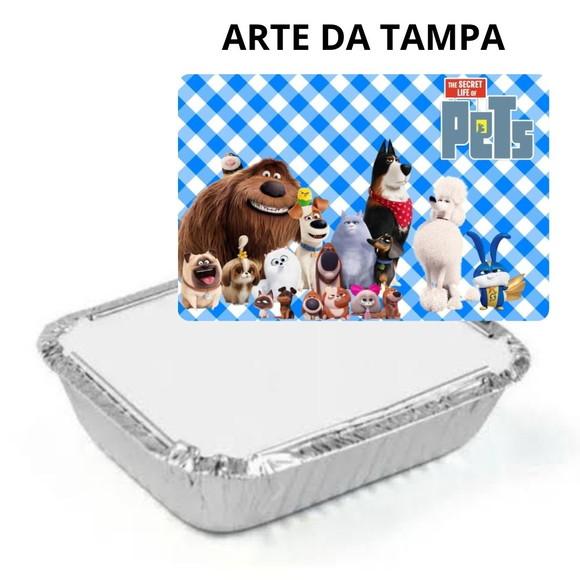 Marmitinha Pets o Mundo Secreto dos Bichos Personalizada220g