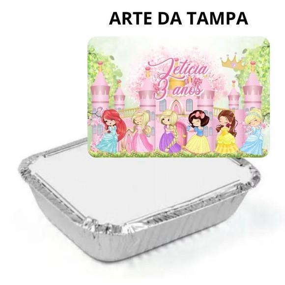 Marmitinha Princesas Cute Personalizada 220g