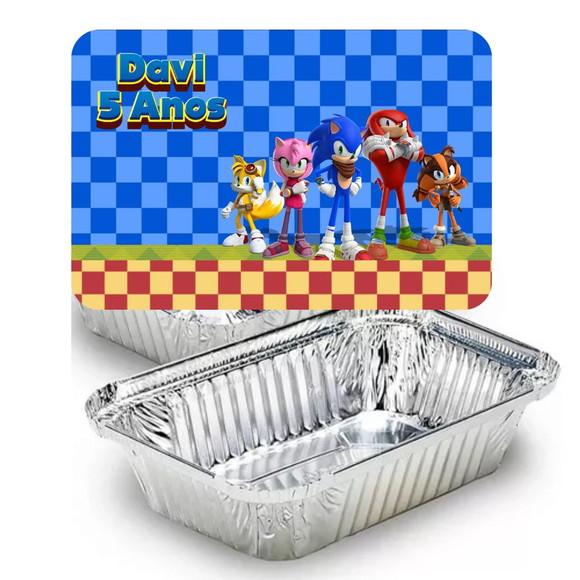 Marmitinha Sonic Personalizada 220g