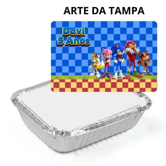Marmitinha Sonic Personalizada 220g