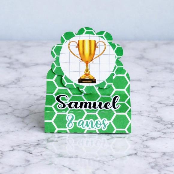 Porta Bis Duplo Personalizado Futebol Lembrancinha Festa