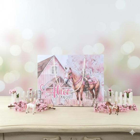 Sacolinha G Personalizada Boiadeira Lembrancinhas